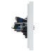 FORTE&PIANO Розетка двойная TV+RJ45 кат.6 FP237 белый IEK FORTE&PIANO Розетка двойная TV+RJ45 кат.6 FP237 белый IEK