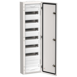 TITAN 5 Корпус металлический ЩРн-84 (1х84) 1085х310х140мм IP54 белый (одна дверь) IEK