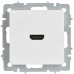 BRITE Розетка HDMI РHDMI-0-БрАБ арктический белый IEK