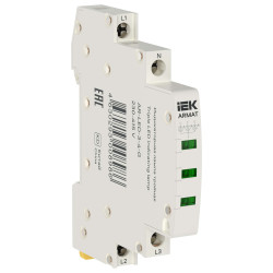 ARMAT Лампа индикаторная тройная LED 230-415В AC зеленая IEK