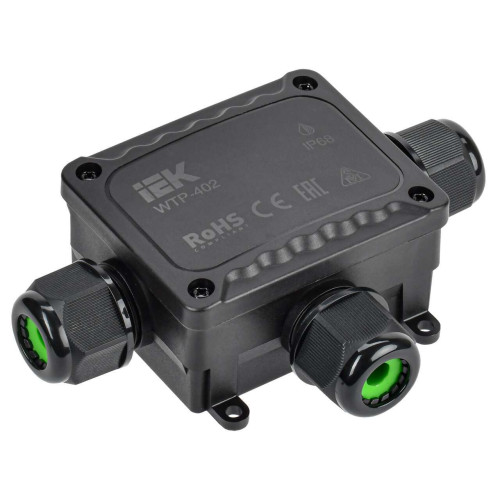 Коробка распределительная герметичная WTP-402 3 ввода IP68 IEK