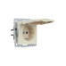 BRITE Розетка 1-местная с заземлением с защитными шторками и крышкой 16А IP44 РСбш10-3-44-БрКр бежевый IEK BRITE Розетка 1-местная с заземлением с защитными шторками и крышкой 16А IP44 РСбш10-3-44-БрКр бежевый IEK