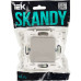 SKANDY Выключатель 1-клавишный перекрестный 10А SK-V03S серебряный IEK