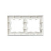BRITE Рамка 2-местная РУ-2-2-Бр стекло белый матовый IEK BRITE Рамка 2-местная РУ-2-2-Бр стекло белый матовый IEK