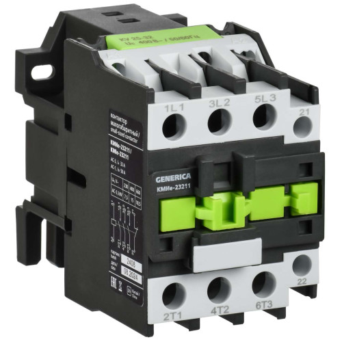 Контактор КМИе-23211 32А 400В/АС3 1NC GENERICA