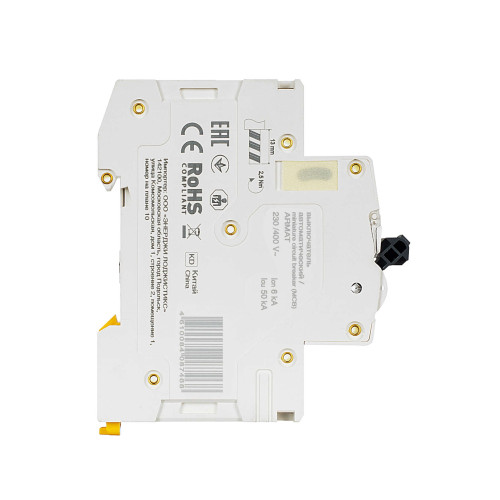 ARMAT Автоматический выключатель M06N 2P D 4А IEK