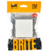BRITE Выключатель 1-клавишный 10А ВС10-1-0-БрБ белый IEK BRITE Выключатель 1-клавишный 10А ВС10-1-0-БрБ белый IEK