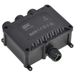 Коробка распределительная герметичная WTP-404 4 ввода IP68 IEK