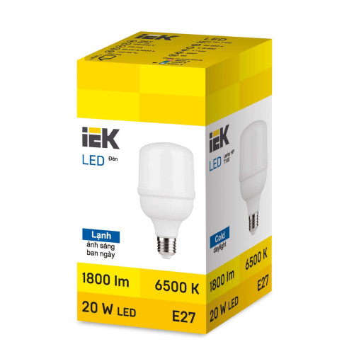 LED HP T100 20W 6500K E27 IEK