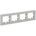 BRITE Рамка 4 -местная РУ-4-2-БрД стекло дымчатый IEK BRITE Рамка 4 -местная РУ-4-2-БрД стекло дымчатый IEK