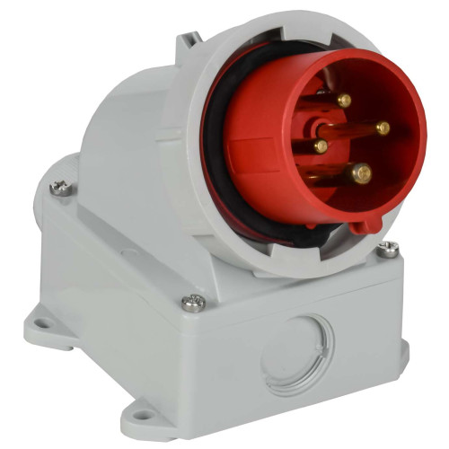 Вилка стационарная ССИ-5142 16А-6ч/380В 3P+PE IP67 IEK