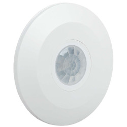 Датчик движения ДД-026 2000Вт 360град 6м IP20 белый IEK