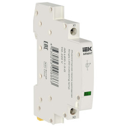 ARMAT Лампа индикаторная одинарная LED 110-220В DC зеленая IEK