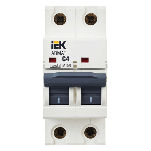 ARMAT Автоматический выключатель M10N 2P C 4А IEK