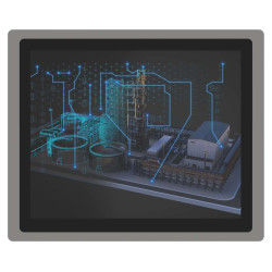 Компьютер панельный промышленный процессор Intel Celeron J1900 4Гб RAM 128Гб ROM SSD экран 17