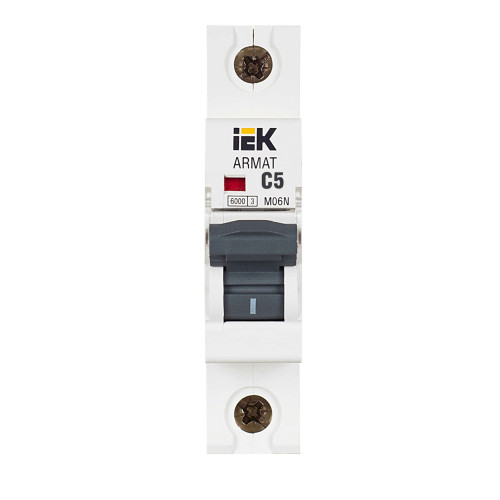 ARMAT Автоматический выключатель M06N 1P C 5А IEK