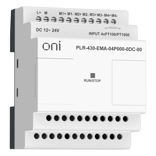 ПЛК 430 Модуль расширения входов выходов 4 входа Pt100/Pt1000 24В DC ONI