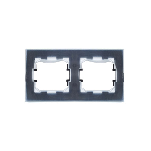 BRITE Рамка 2-местная IP44 РУ-2-БрТБ-44 темная бронза IEK