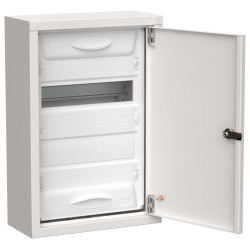 TITAN 5 Корпус металлический ЩРн-24 (1х24) 460х310х140мм IP31 белый (одна дверь) IEK