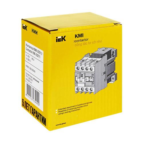 Контактор КМИ-23211 32А 230В/АС3 1NC IEK
