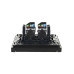 FORTE&PIANO Розетка компьютерная двойная RJ45 кат.5E FP133 черный IEK FORTE&PIANO Розетка компьютерная двойная RJ45 кат.5E FP133 черный IEK