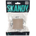 SKANDY Выключатель 2-клавишный 10А SK-V04Sa песочный IEK
