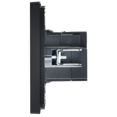FORTE&PIANO Розетка USB A+C 3,1А FP150 черный IEK
