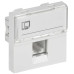 PRIMER РКИ-20-00-П-6 Розетка компьютерная RJ45 UTP кат.6 (2 модуля) белая IEK