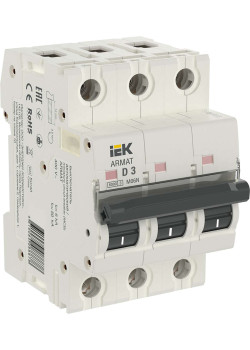 ARMAT Автоматический выключатель M06N 3P D 3А IEK