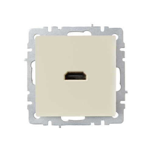 BRITE Розетка HDMI РHDMI-0-БрКр бежевый IEK