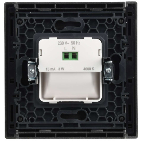 FORTE&PIANO Подсветка LED встраиваемая FP557 сталь IEK