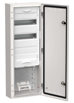 TITAN 5 Корпус комбинированный ЩРн-36 (1х60) 835х310х140мм IP30 белый IEK