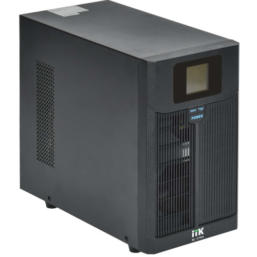 ITK ELECTRA LT ИБП однофазный линейно-интерактивный 3кВА/2,4кВт 3хSchuko LCD дисплей АКБ 4х9AH USB RJ45/11