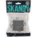 SKANDY Вывод кабеля SK-O01Gr серый IEK