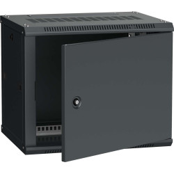 ITK Шкаф настенный LINEA W 6U 600х450мм дверь металл RAL 9005