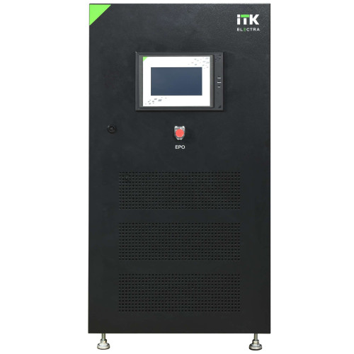 ITK ELECTRA OB ИБП Онлайн 20кВА/18кВт трехфазный с выходным трансформатором 360-384VDC без АКБ с сенсорным экраном