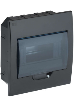 KREPTA 3 Корпус пластиковый ЩРВ-П-8 IP41 черный IEK