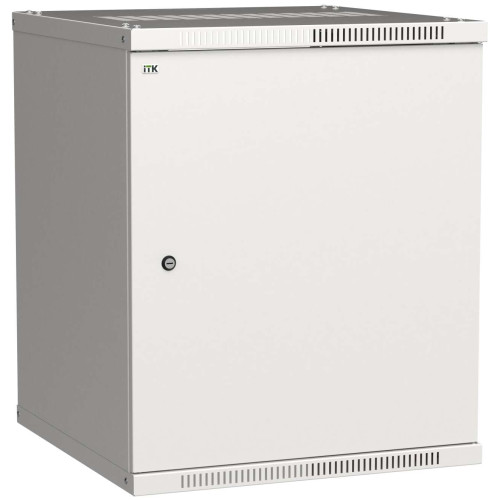 ITK Шкаф LINEA WE 15U 600х650мм дверь металл серый