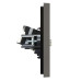 FORTE&PIANO Розетка двойная TV+RJ45 кат.5E FP336 серый IEK FORTE&PIANO Розетка двойная TV+RJ45 кат.5E FP336 серый IEK