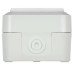 TORS Переключатель одноклавишный с индикацией 10А IP55 TS302 белый IEK TORS Переключатель одноклавишный с индикацией 10А IP55 TS302 белый IEK