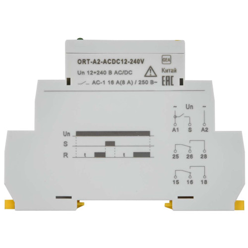Реле задержки включения ORT 2 контакта 12-240В AC/DC IEK
