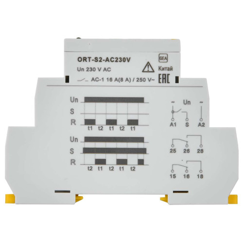 Реле циклическое ORT 2 контакта 230В AC IEK
