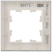 BRITE Рамка 1-местная РУ-1-2-Бр стекло белый матовый IEK BRITE Рамка 1-местная РУ-1-2-Бр стекло белый матовый IEK