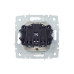 BRITE Розетка 1-местная с заземлением с защитными шторками и крышкой 16А IP20 РСбш10-3-БрЖ жемчуг IEK BRITE Розетка 1-местная с заземлением с защитными шторками и крышкой 16А IP20 РСбш10-3-БрЖ жемчуг IEK