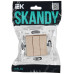 SKANDY Выключатель 3-клавишный 10А SK-V11Sa песочный IEK
