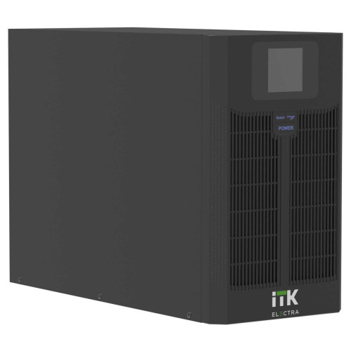 ITK ELECTRA LT ИБП однофазный линейно-интерактивный 1,5кВА/1,2кВт 4хС13 LCD дисплей АКБ 2х7AH USB RJ45/11