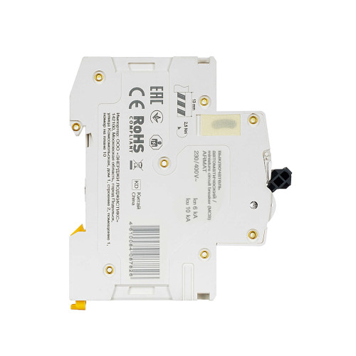 ARMAT Автоматический выключатель M06N 2P D 63А IEK