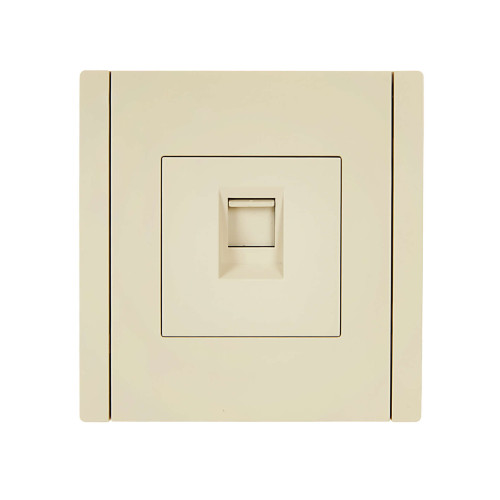 FORTE&PIANO Розетка компьютерная RJ45 кат.5E FP432 ваниль IEK