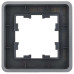 BRITE Рамка 1-местная РУ-1-2-Бр стекло графит RE IEK BRITE Рамка 1-местная РУ-1-2-Бр стекло графит RE IEK