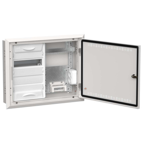 TITAN 5 Корпус комбинированный ЩРв-24 (2х24) 505х625х130мм IP30 белый IEK
